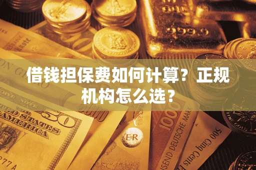 济南借钱担保费如何计算？正规机构怎么选？