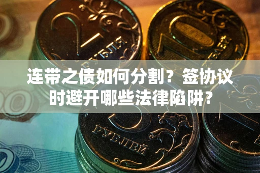 济南连带之债如何分割？签协议时避开哪些法律陷阱？