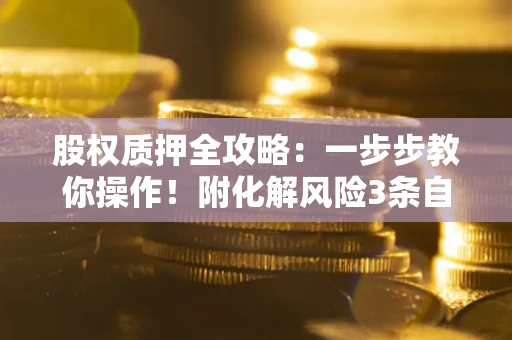 济南股权质押全攻略：一步步教你操作！附化解风险3条自救法则