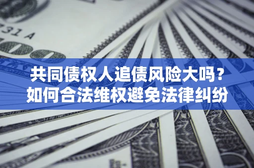 济南共同债权人追债风险大吗?如何合法维权避免法律纠纷? 济南共同债权人追债风险大吗?如何合法维权避免法律纠纷?