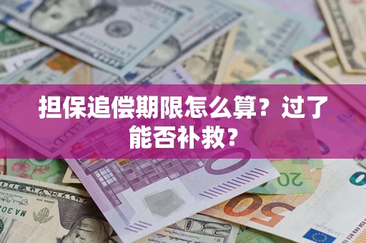 济南担保追偿期限怎么算？过了能否补救？